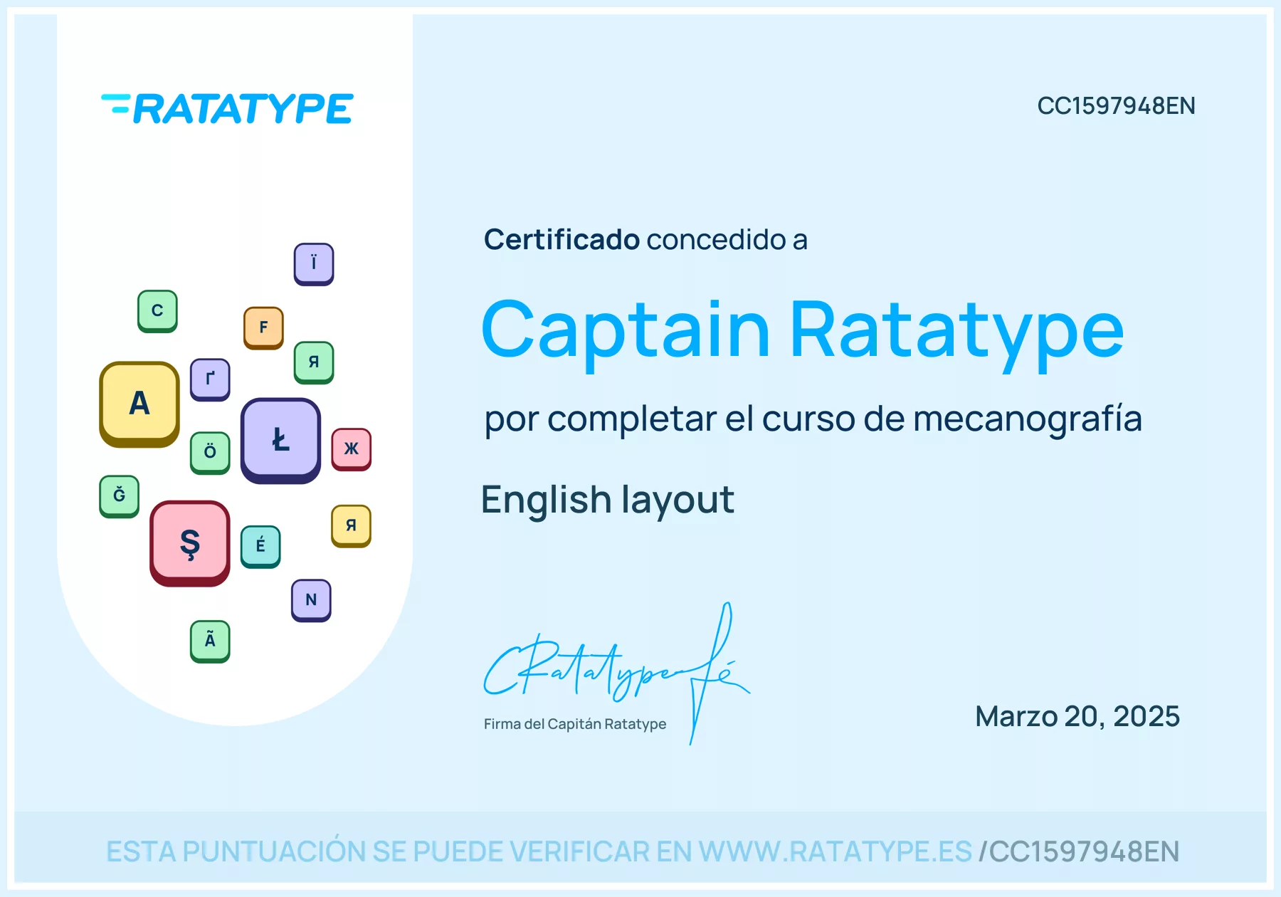 Certificado
