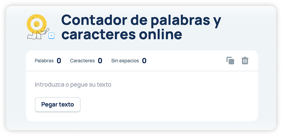 Ratatype Contador de palabras y caracteres